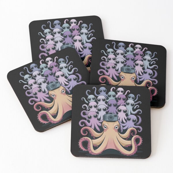 Item preview, Neon Octopus Rave Camera Crew designed and sold by Lombardino.
