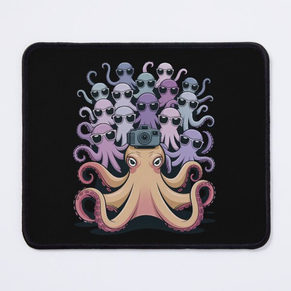 Item preview, Neon Octopus Rave Camera Crew designed and sold by Lombardino.