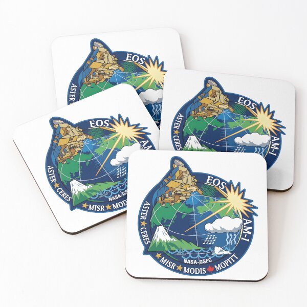 Item preview, NASA EOS AM-1 (Terra) Earth Observing System Mission Patch Graphic designed and sold by CharlieDesings.