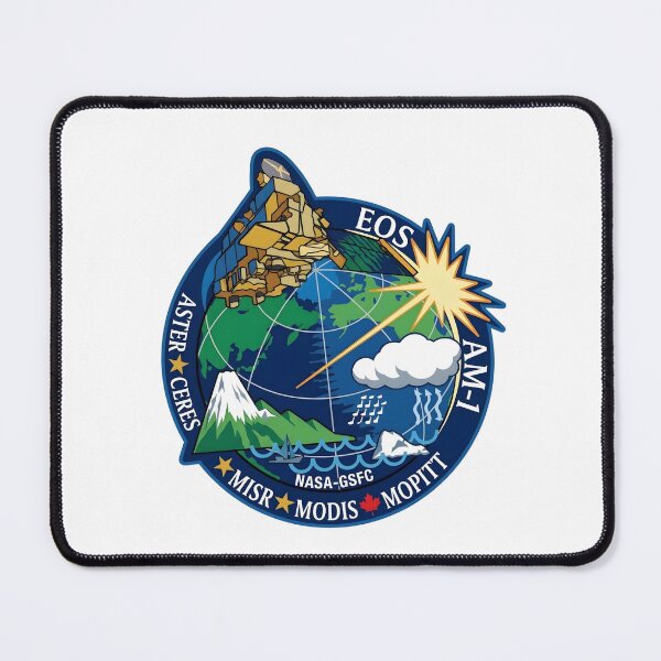 Item preview, NASA EOS AM-1 (Terra) Earth Observing System Mission Patch Graphic designed and sold by CharlieDesings.
