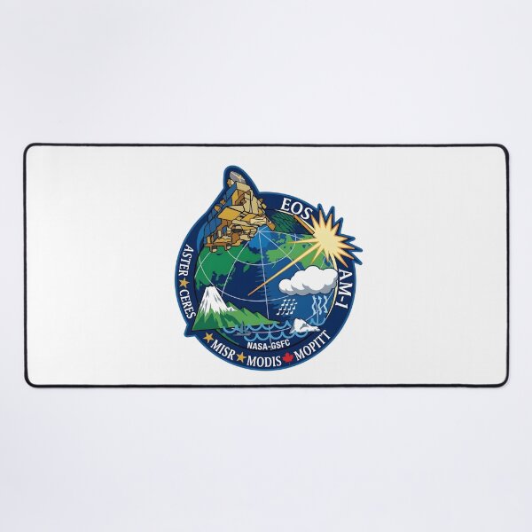 Item preview, NASA EOS AM-1 (Terra) Earth Observing System Mission Patch Graphic designed and sold by CharlieDesings.