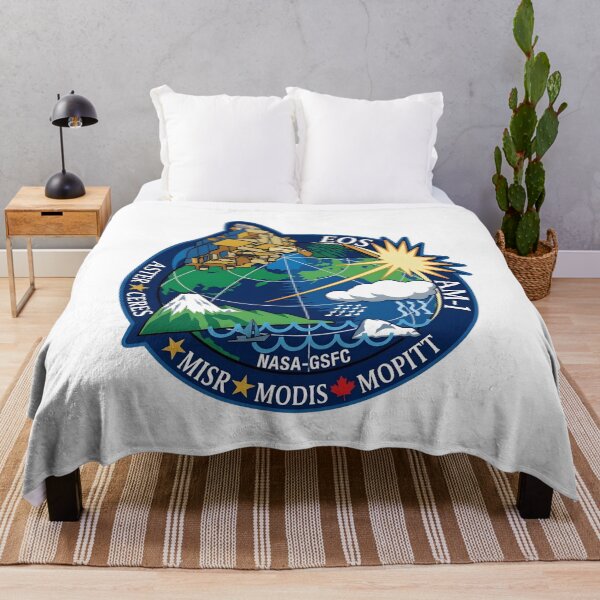 Item preview, NASA EOS AM-1 (Terra) Earth Observing System Mission Patch Graphic designed and sold by CharlieDesings.