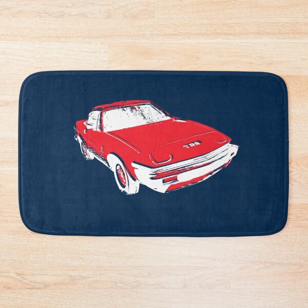 Item preview, Triumph TR8 British classic car red-white split designed and sold by soitwouldseem.
