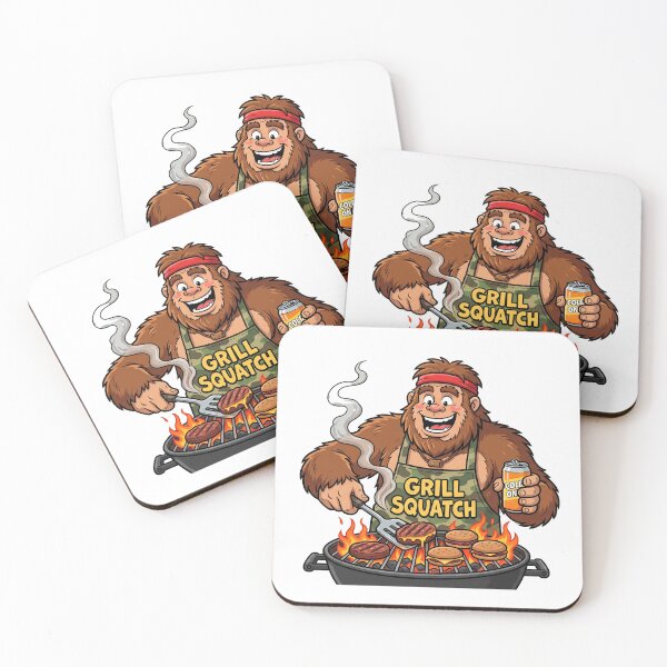 Item preview, Grill Squatch - Funny Bigfoot Sasquatch BBQ Tailgate  designed and sold by FightStamp.