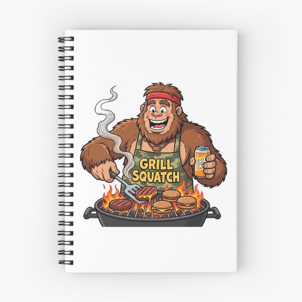 Item preview, Grill Squatch - Funny Bigfoot Sasquatch BBQ Tailgate  designed and sold by FightStamp.