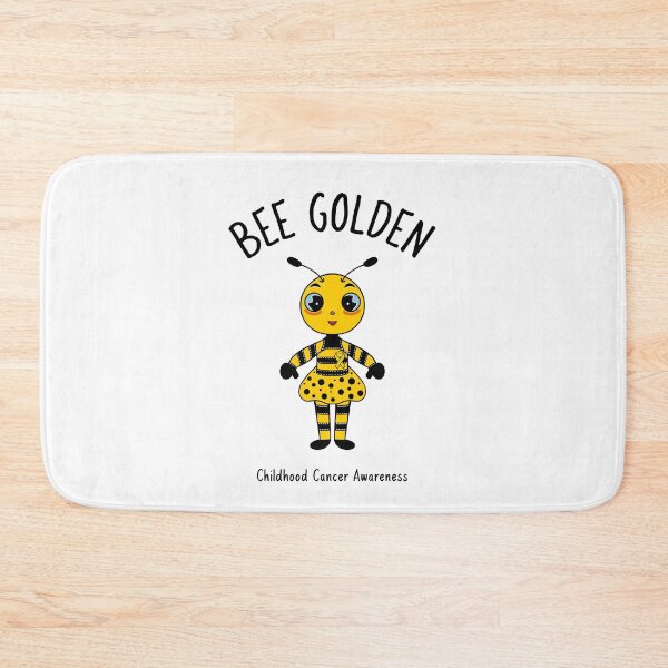 Item preview,  Childhood Cancer Awareness Gold Ribbon Bee designed and sold by Sartoris Art.