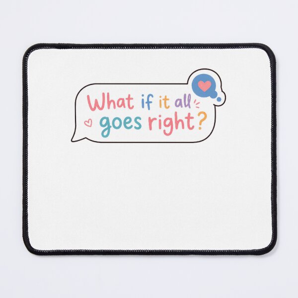 Item preview, What If It All Goes Right? Optimism Self Care Mental Health designed and sold by RetroMini2026.