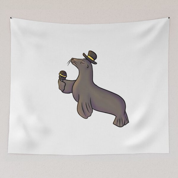 Item preview, Circus Ringmaster Seal designed and sold by JimboTurtle.