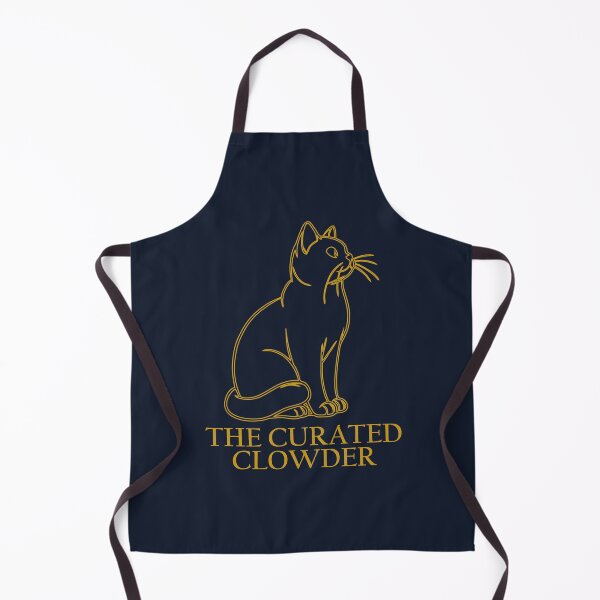 Item preview, The Curated Clowder Gold Cat Line Art Elegant Feline designed and sold by Joshbrowny.