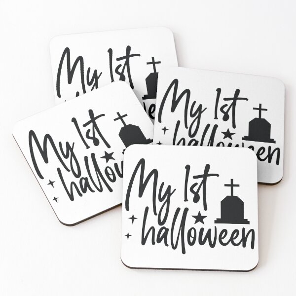 Item preview, My 1st Halloween - Cute Autumn Halloween Vibes Quote designed and sold by FuzionRaptor.