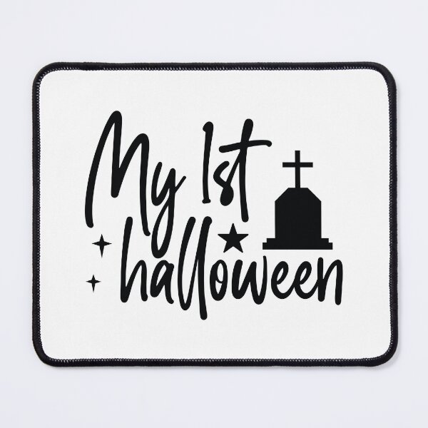 Item preview, My 1st Halloween - Cute Autumn Halloween Vibes Quote designed and sold by FuzionRaptor.