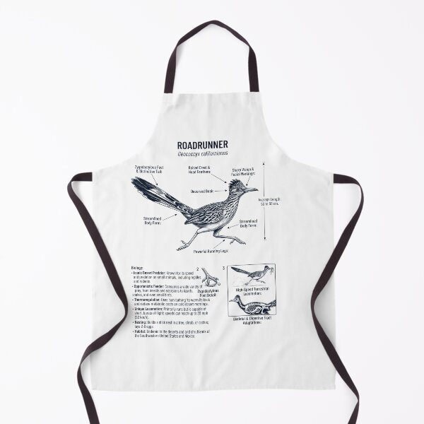 Item preview, Roadrunner Scientific Anatomy Ornithology Bird Birding Lover designed and sold by dian-rody-crest.