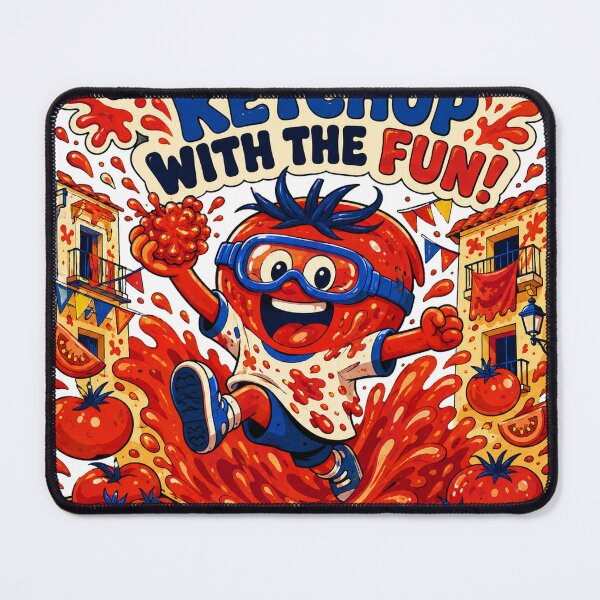 Item preview, La Tomatina – Ketchup With the Fun Tomato Festival designed and sold by NiloStudio.