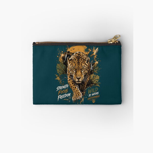 Item preview, Unstoppable Jaguar Wild By Nature Motivational Aesthetic designed and sold by W&RParadise.