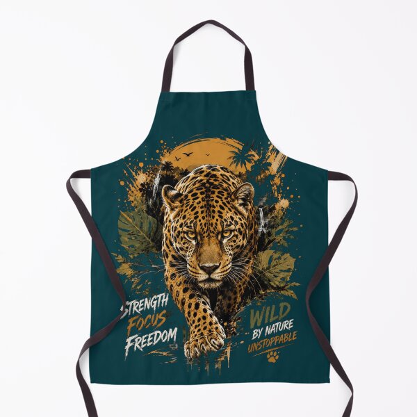 Item preview, Unstoppable Jaguar Wild By Nature Motivational Aesthetic designed and sold by W&RParadise.