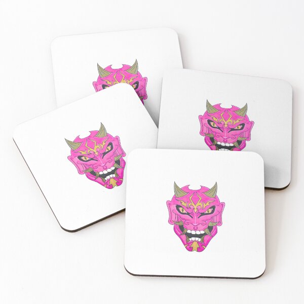Item preview, ONI mask pink designed and sold by DESIGNS BY DAVE.
