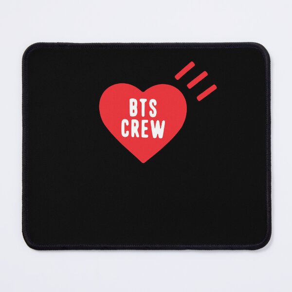 Item preview, BTS Crew Heart Funny K-Pop Fan Matching Group Design designed and sold by Glow-Paw-Studio.