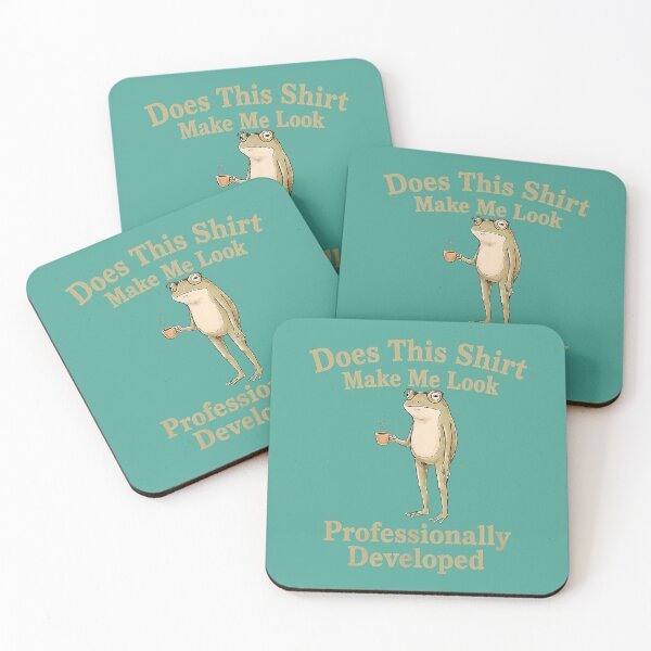 Item preview, Copy of Does This Shirt Make Me Look Professionally Developed Funny frog designed and sold by ArleneRowe.