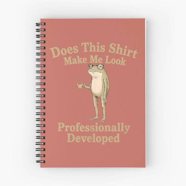 Item preview, Copy of Does This Shirt Make Me Look Professionally Developed Funny frog designed and sold by ArleneRowe.