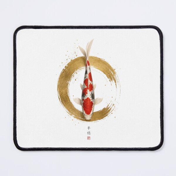 Item preview, Elegant Koi – Japanese Zen Design designed and sold by Radixbarny.