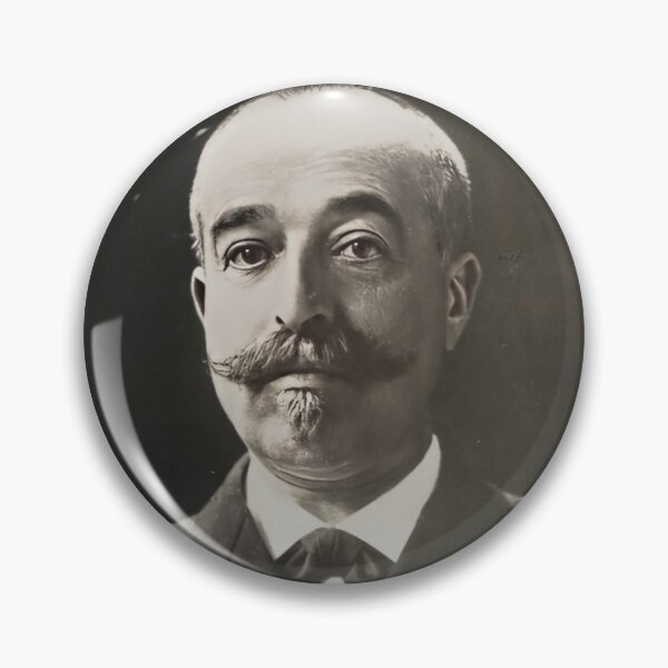 Item preview, Vintage photograph of a stern  old man with mustache and text designed and sold by Photopat.