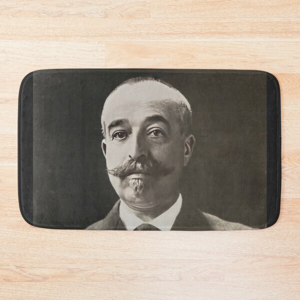 Item preview, Vintage photograph of a stern  old man with mustache and text designed and sold by Photopat.