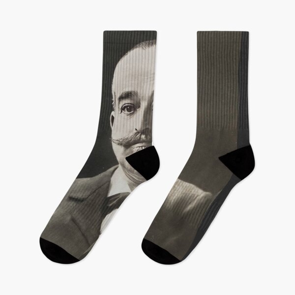 Item preview, Vintage photograph of a stern  old man with mustache and text designed and sold by Photopat.