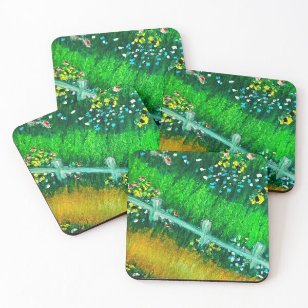 Item preview, Fence and Flowers designed and sold by mbavaresco.