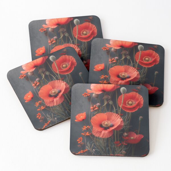 Item preview, Serenity of poppies designed and sold by Sobucca.