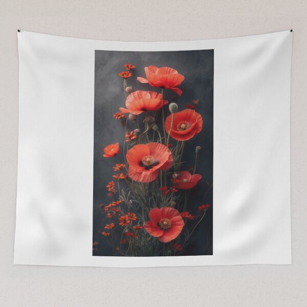 Item preview, Serenity of poppies designed and sold by Sobucca.