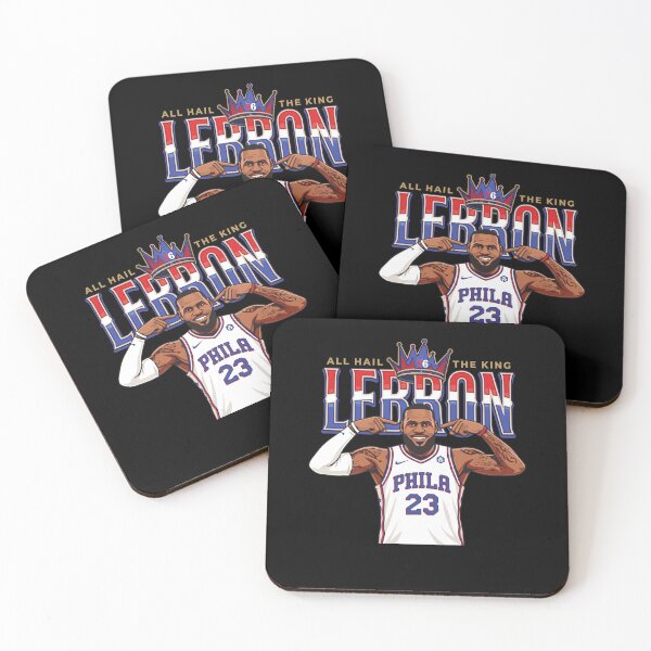 Item preview, King LeBron, Basketball Fan Crown Graphic Design designed and sold by Glow-Paw-Studio.