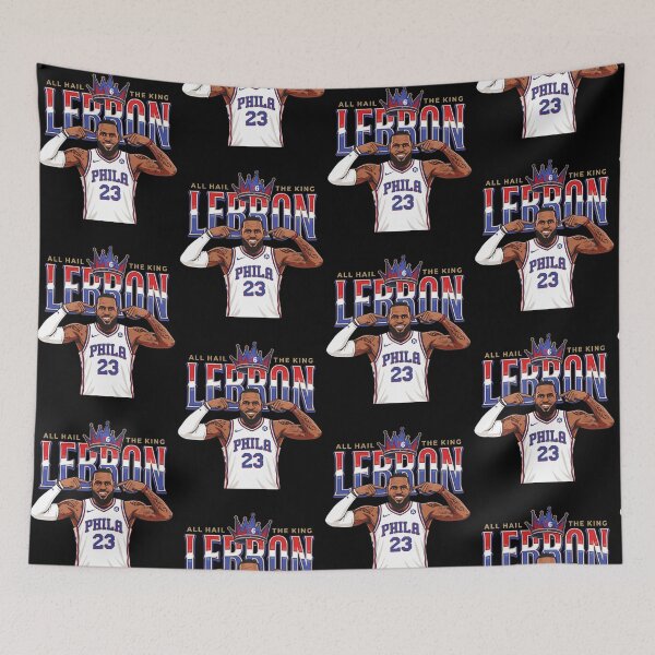 Item preview, King LeBron, Basketball Fan Crown Graphic Design designed and sold by Glow-Paw-Studio.