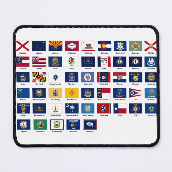 Item preview, US State Flags Collection designed and sold by SlanPOD.