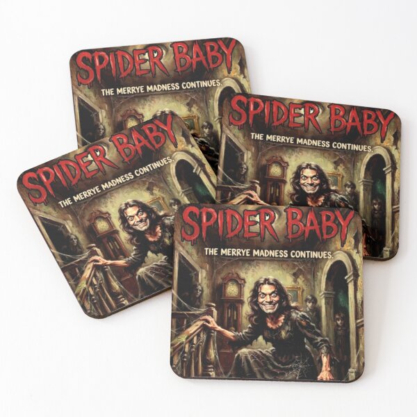 Item preview, Spider Baby Cult Horror Fine Art Tribute designed and sold by Art's Diner.
