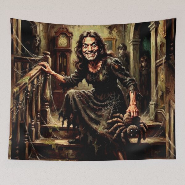 Item preview, Spider Baby Cult Horror Fine Art Tribute designed and sold by Art's Diner.