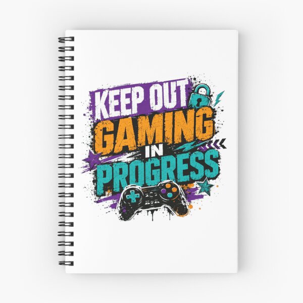 Item preview, Keep Out Gaming In Progress Video Game Gamer Players designed and sold by RetroMini2026.