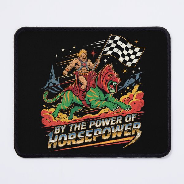 Item preview, 1980s Cartoon By The Power Of Horsepower Battlecat Racing designed and sold by Milasneeze.