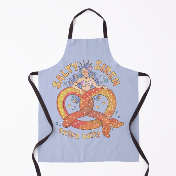 Item preview, Salty Siren Extra Salty Pretzel Mermaid designed and sold by Itouchedabee.
