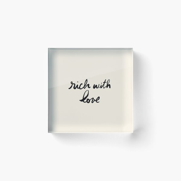 Item preview, Rich With Love designed and sold by StudioNewLayer.