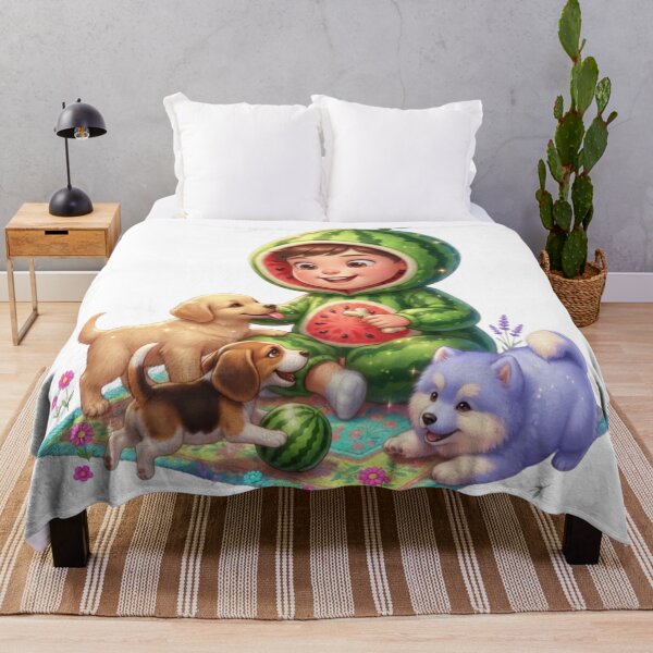 Item preview, The watermelon mascot is cute. designed and sold by PP&RAINBOW SHOP.
