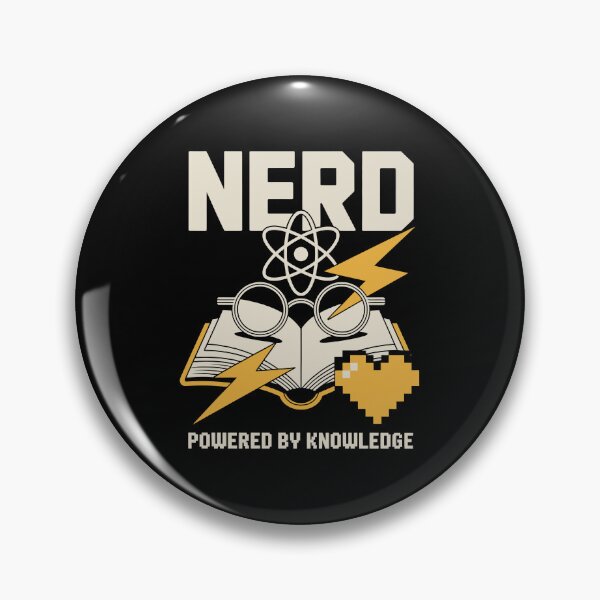 Item preview, NERD — Powered by Knowledge designed and sold by jkrphoto.
