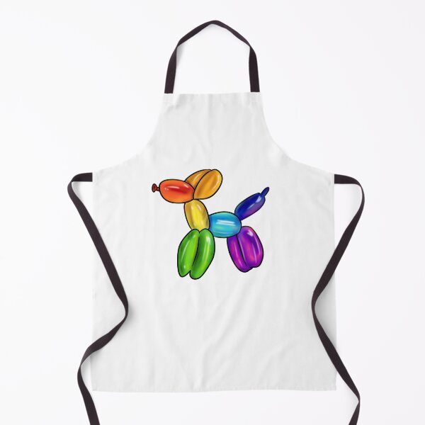 Item preview, Vibrant Rainbow Balloon Animal Dog designed and sold by JimboTurtle.