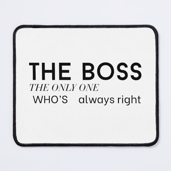 Item preview, Yes I’m the Boss No I Don’t Argue I Decide – Funny Boss Shirt & Mug designed and sold by BrewtifulMugs.