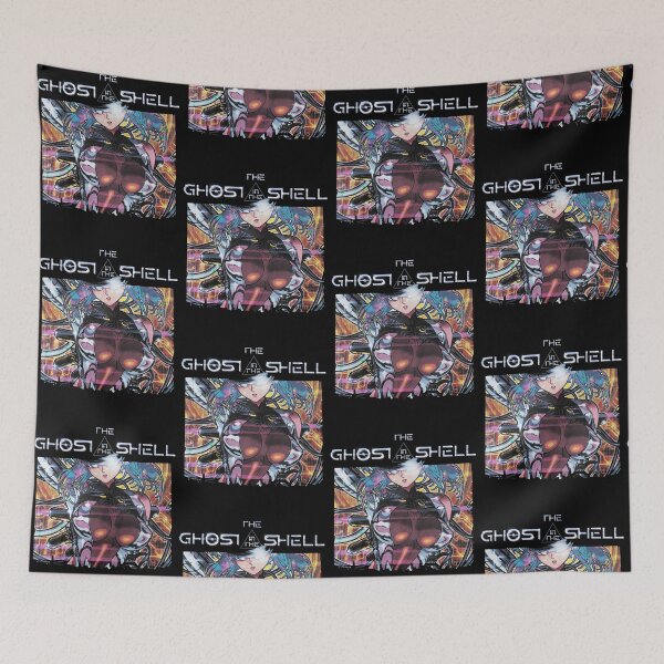 Item preview, Ghost In The Shell Cyberpunk Anime Fan designed and sold by Glow-Paw-Studio.