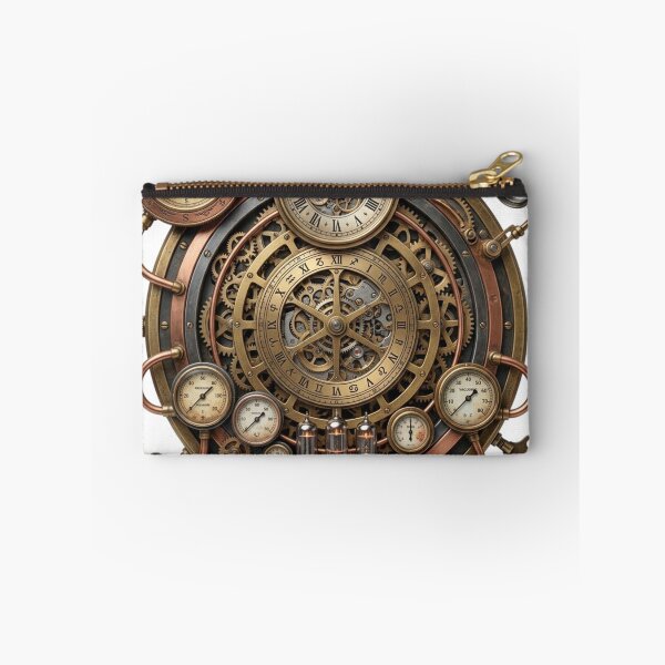 Item preview, Intricate Steampunk Timepiece & Explorer’s Compass Emblem designed and sold by Targon.