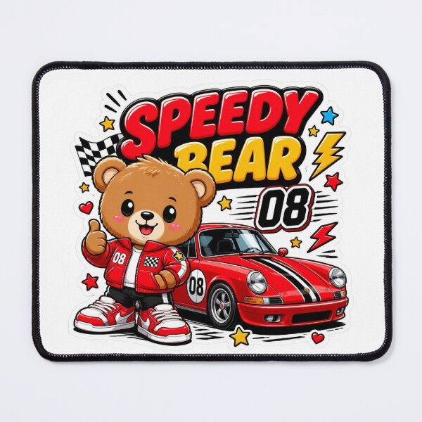 Item preview, Cute Kawaii Racing Club Collection | Original Sports Car Mascot PNG Stickers | Premium Streetwear Graphics designed and sold by Stylestickers55.