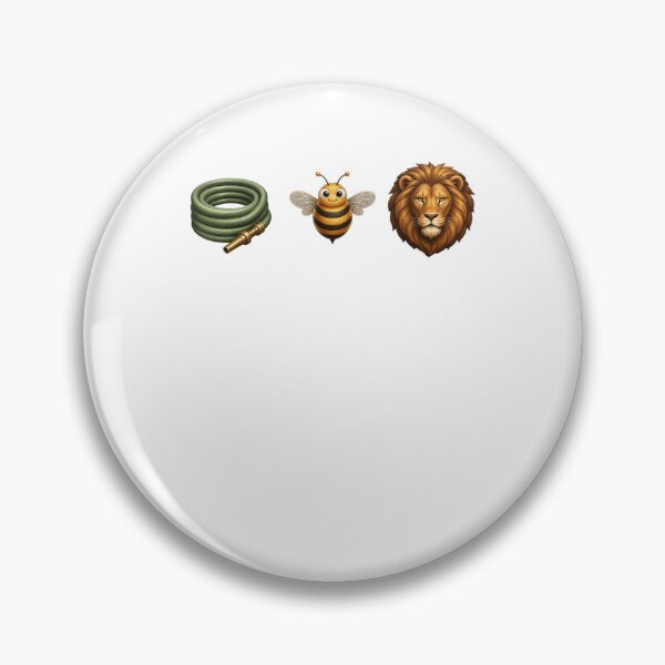 Item preview, Hose Bee Lion Funny Meme Ho's Be Lying Emoji Rebus designed and sold by CocoLama.