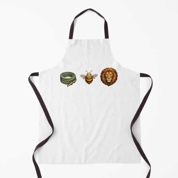 Item preview, Hose Bee Lion Funny Meme Ho's Be Lying Emoji Rebus designed and sold by CocoLama.