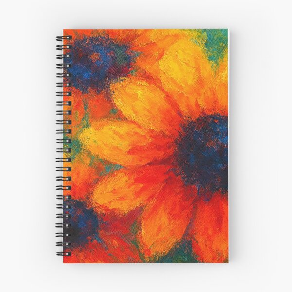 Item preview, Vibrant Sunflower Painting – Bold Impressionist Floral Art designed and sold by Rocket&Stars.