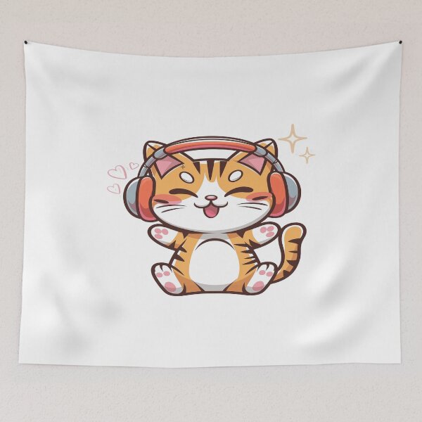 Item preview, Kawaii Anime Cat designed and sold by RicciAbby.